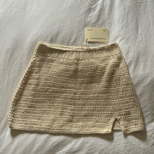 Peppermayo crochet skirt